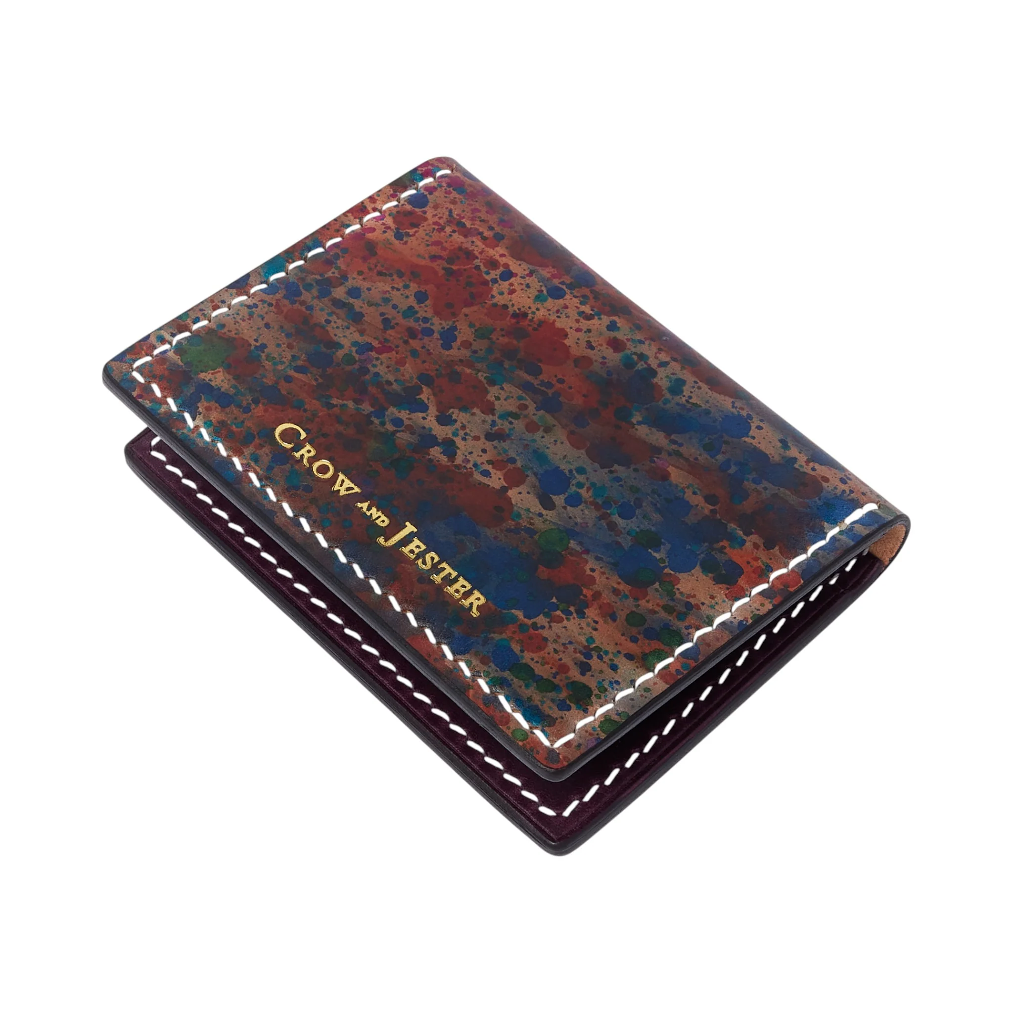 Cordovan Leather Card Holder - Image 3