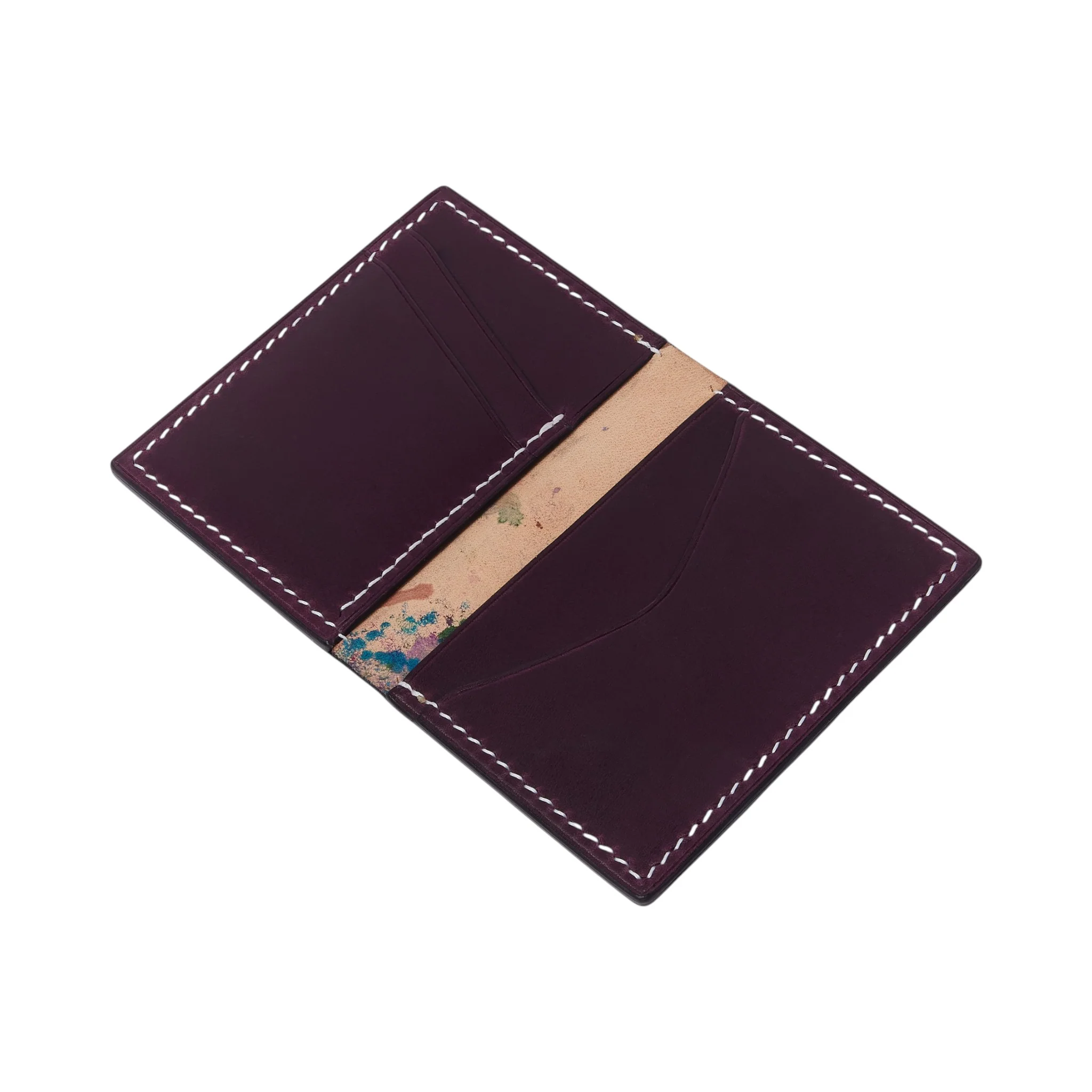 Cordovan Leather Card Holder - Image 6