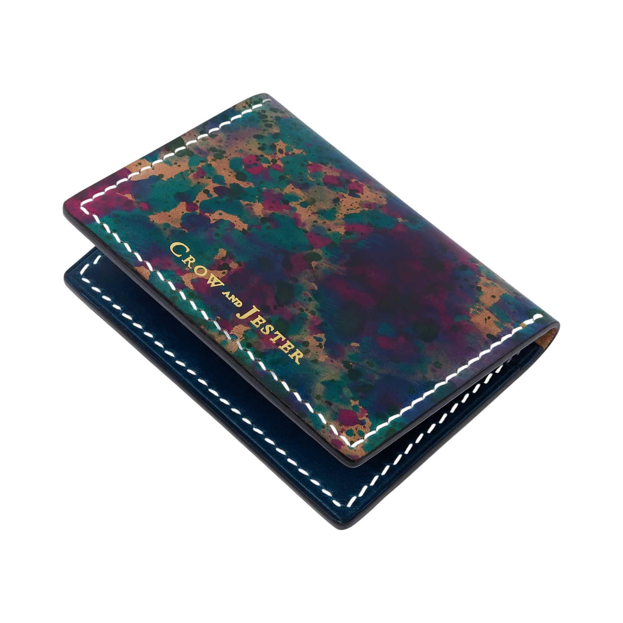 Cordovan Leather Card Holder - Image 7